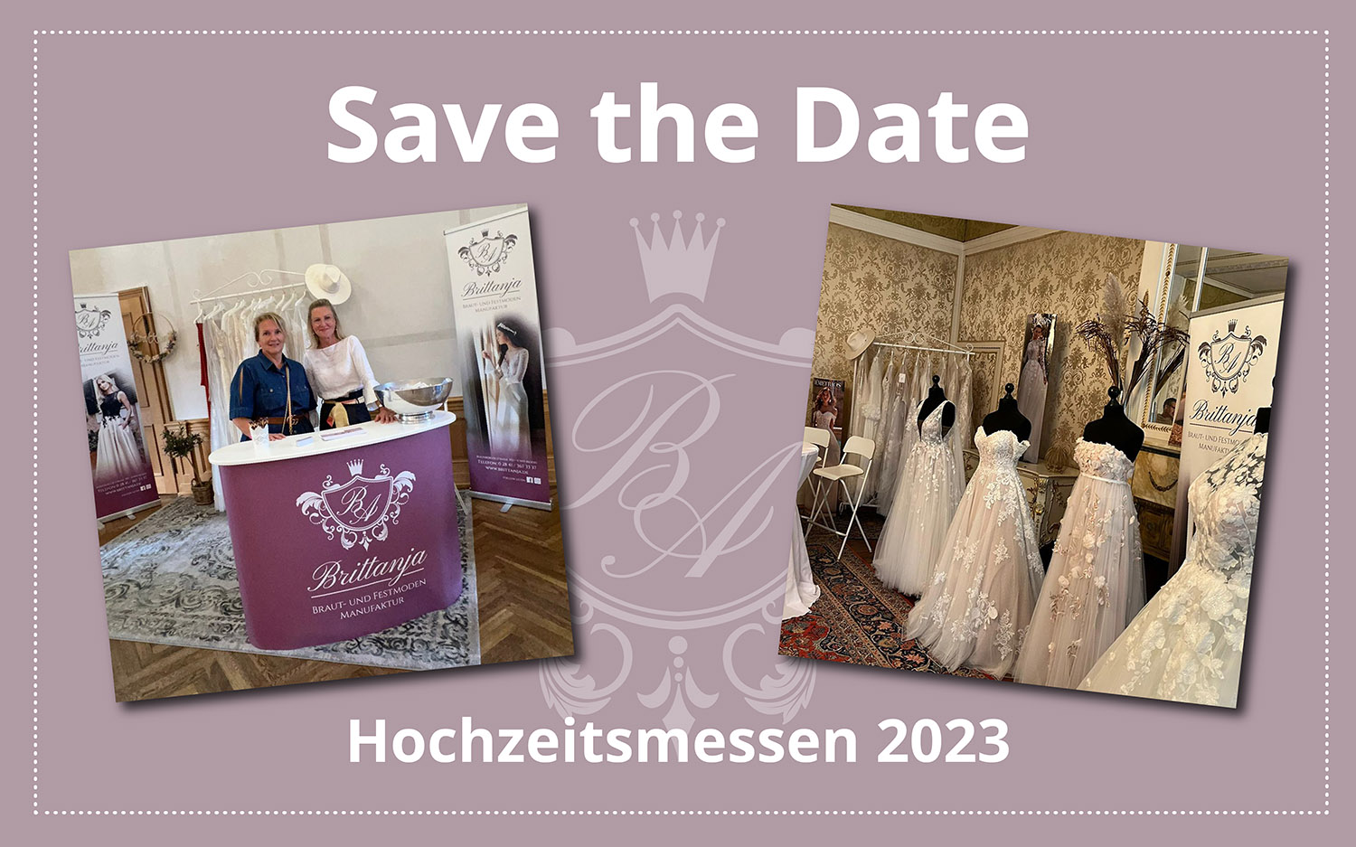 Save the Date - Hochzeitsmessen 2023